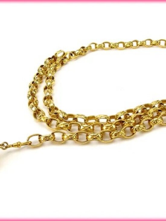 CHANEL belt coco mark Authentic Used Y1119 main image 5